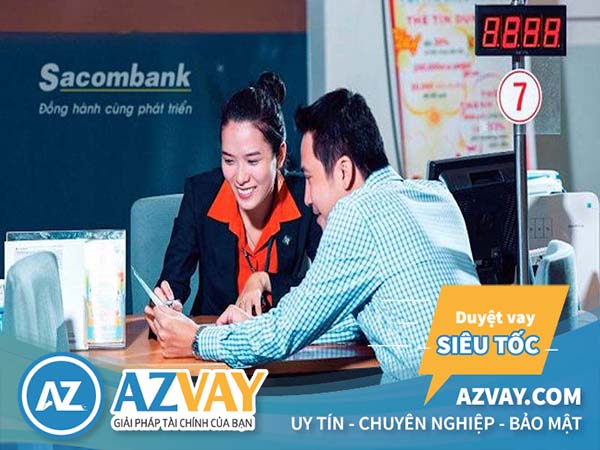 Vay vốn kinh doanh ngân hàng Sacombank