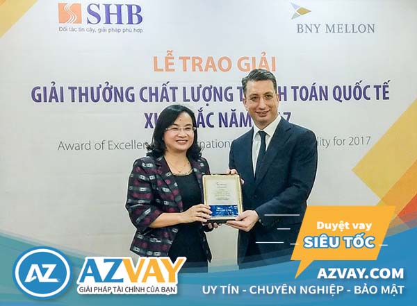lãi suất vay thế chấp ngân hàng SHB