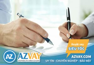 Mẫy giấy vay tiền cá nhân cập nhật mới nhất 2019