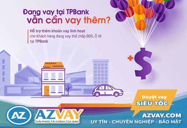 Lãi suất vay thế chấp ngân hàng TPBank năm 2019