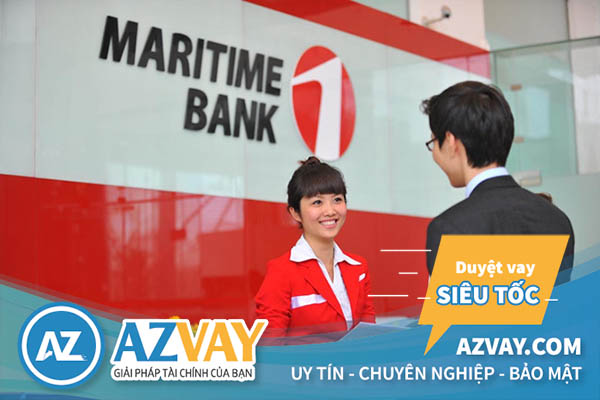 Vay tín chấp theo lương tại ngân hàng Maritimebank