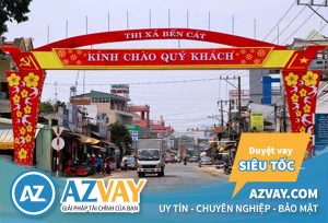 Vay thế chấp ngân hàng thị xã Bến Cát tỉnh Bình Dương