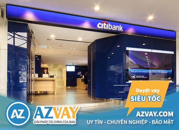 Ngân hàng Citibank cho vay thế chấp với lãi suất thấp