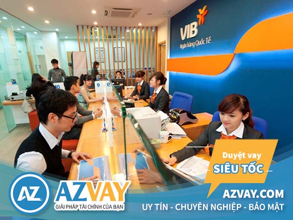 Mức lãi suất vay tín chấp theo lươngn tịa VIB vô cùng cạnh tranh