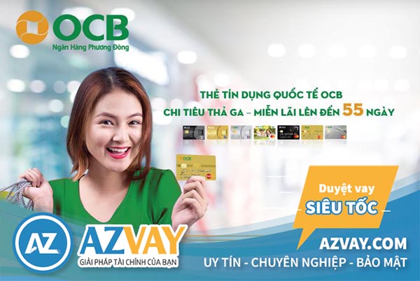 Nhiều ưu đãi khi sử dụng thẻ tín dụng OCB