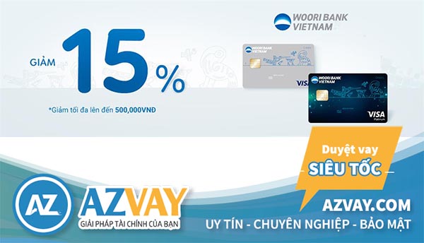 Thỏa sức mua sắm và thanh toán với thẻ tín dụng Woori Bank
