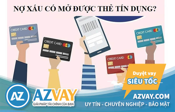 Nợ xấu nhóm 2 có làm thẻ tín dụng được không?