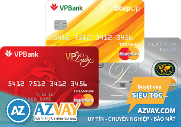 Tất các các loại thẻ tín dụng của VPBank đều có thể rút được tiền mặt