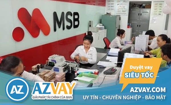 Rút tiền thẻ tín dụng MSB tại quầy giao dịch ngân hàng