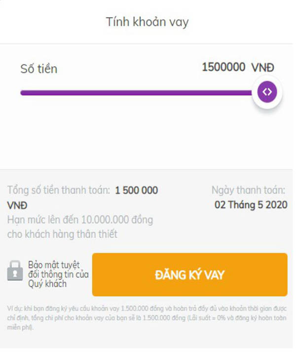 Tạo tài khoản vay tiền Robocash