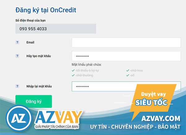 Vay tiền One Credit